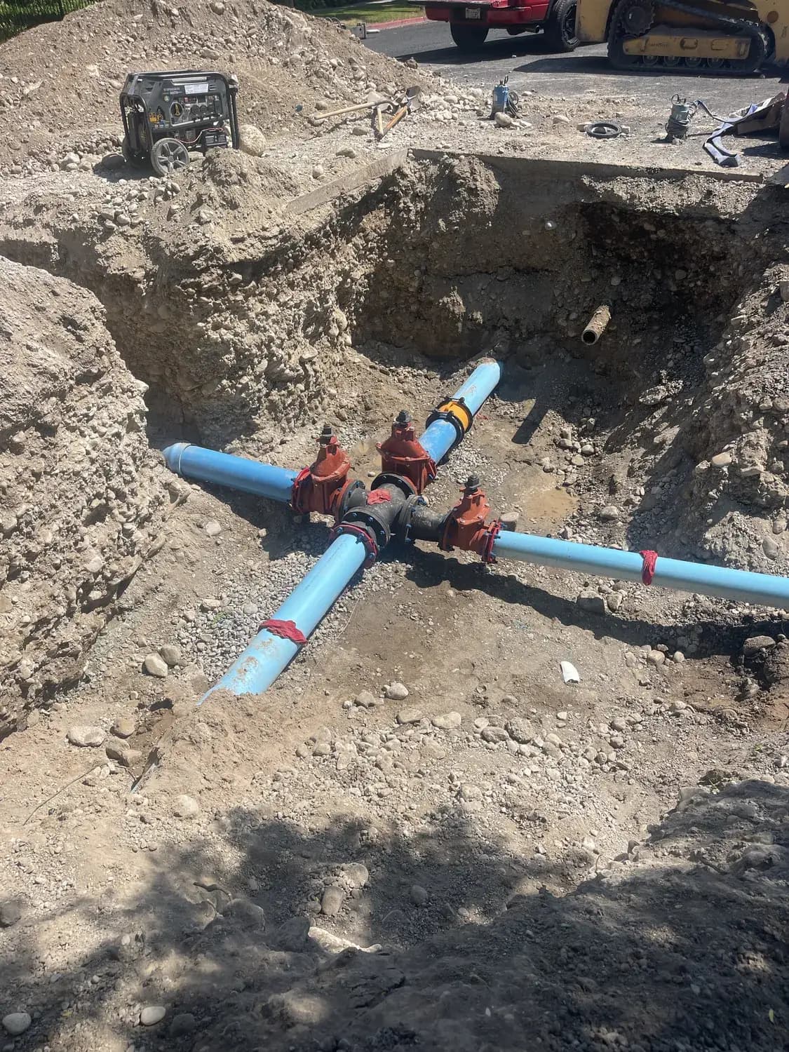 Imperial Way waterline replacement in Provo, UT